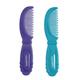 BeeBaby Round Edge Baby Comb -(Blue & violet) 0M+ 2's - Baby Skin Care