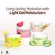 Mamaearth Rice Dewy Bright Light Gel Moisturizer with Rice Water& Niacinamide Glass-Skin Glow 200 gm - Face Moisturizers