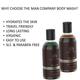 The Man Company Body Wash with Bergamot & Mandarin Aloe Vera & Matcha SLS & Paraben Free 250ml x 2 (With Free 2 Complementary Loofah) 940 gm - Shower Gels & Body Wash