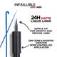 LOreal Paris Infaillible Grip 24H Matte Liquid Liner - 02 Blue 5.7 gm - Eyeliners