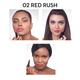 SUGAR Cosmetics Nothing Else Matter Longwear Lipstick - 02 Red Rush (Red with hints of pink orange) 3.2 gm - Lipsticks