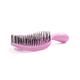 NuWay 4HAIR U.S. Patented Detangler Hair Brush for Men, Women & Kids - Light Pink - JuniorC 1s 1's - Hair Brushes