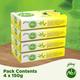 Godrej No.1 Lime and Aloe Vera Soap (Pack of 4 x 150 g) - Soaps