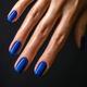 Gush Beauty Nailed It Reusable Luxury Press On Nails With Application Kit Royal Blue - Medium Almond 1's - Nail Art