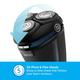 Philips Cordless Electric Shaver , 5D Pivot & Flex Heads, 27 Comfort Cut Blades (S3122/55) 1's - Shavers