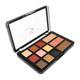 Half N Half Beauty Glow, Ultra Pro Makeup Eyeshadow Multicolour Palette 01 True Story 18 gm - Face Palettes