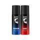 Beardo Power and Lust Body Spray Long Lasting Deo Sprays Combo Deodorant Spray - For Men 150 ml 2's - Men Deodorants/Roll-Ons