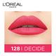 Loreal Paris Rouge Signature 128 I Decide 7ml - Lipsticks