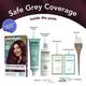 Paradyes Permanent Rich Burgundy Timeless Hair Tint for Complete Grey Coverage Rich Burgundy 160 gm - Crème
