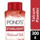 Pond's Starlight Perfumed Talc Powder, Orchid & Jasmin Notes 300 gm - Talcum Powders
