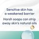 Dove Advanced Sensitive Care Bar 125gm each 3's - Soaps