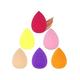 BABILA BEAUTY BLENDER (6 PCS SET) SP-v 010 1's - Sponges & Applicators