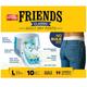 Friends Classic Adult Dry Pants (L) 10's - Adult Diapers & Pads