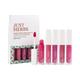 Just Herbs Ayurvedic Liquid Lipstick Kit Set of 5 with Long Lasting, Hydrating, Brights Pinks 10ml - Liquid Lipsticks