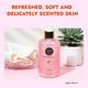Alziba Cares Shower Gel - Raspberry & Lily 300 ml - Shower Gels & Body Wash