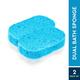 GUBB Dual Massage Bath Sponge - Blue 50 gm - Sponges & Applicators