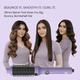 Tash Hair 3-in-1 Heated Round Brush- Volumizer + Curling Tong + Straightener Brush (Va-Va Volume) 1's - Hair Dryers