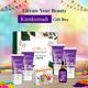 Globus Naturals Pre and Post Holi Ritual Herbal Kumkumadi Skin Care Gift Box, for All Skin Types - Both Men and Women - Face Wash 100gm, Face Scrub 100gm, Face Cream 100gm, Face Pack 100gm, Face Serum 30ml 1's - Makeup Kits & Sets