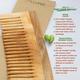 Allure Wooden Neem Comb (CD-01) 2's - Hair Combs