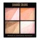 Sivanna Colors Bronze Contour & Highlighter Set - HF362 04 20 gm - Highlighters & Illuminators