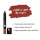 SUGAR Cosmetics Matte As Hell Crayon Lipstick - 29 Molly Brown (Peachy brown) 2.8 gm - Lipsticks