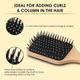 Bronson Professional Paddle Hair Brush Wooden with Strong & Fflexible Nylon Bristles 12's - Hair Brushes