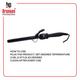 Bronson Professional Hair Curler Tong 22 mm Barrel with Digital Temperature Controller 12's - Rollers & Curlers