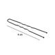 Bronson Professional U Shaped Hair Pins 60mm with Storage Box Thick Black Ball Tip Metal 350's - Hair Clips/Bands