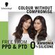 Schwarzkopf Simply Colour Permanent Hair Colour For 100% Grey Coverage - 5.00 Medium Brown 142.5 ml - Crème