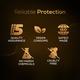 Manforce King Dots Condoms 3's - Plain/Flavoured Condoms