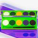 SUVA Beauty Hydra FX Palette - UV Grunge 2gm 5's - Eyeliners
