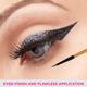 Vega Eye Liner Makeup Brush, Wooden Color 2's - Eye Brush