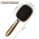 Majestique Detangling Paddle Brush, Refresh and Extend for All Hair Types - Golden 1's - Hair Brushes