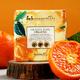 Fabessentials Orange Basil Organic Handmade Bathing Bar With Natural Biaoctives Cleanses 100 gm - Soaps
