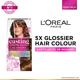 L'Oreal Paris Casting Creme Gloss Ultra Visible Hair Color with No Ammonia, Light Golden Brown 632 160gm - Crème