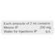 Mesna 200mg Injection 3X2ml - Cancer Oncology-Cyt