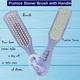 Babila Pumice Stone/ Brush with handle-PC-v 02 1's - Foot Scrubs