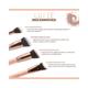 Luxie 620 Angled Sculpting Brush - Rose Gold 1's - Face Brush