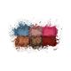 Matt Look 13 Shades Mindful Eyeshadow Baked Highlighter Blush Makeup Palette Smooth Blendable Colors- 03 16.5 gm - Face Palettes