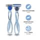 Summer By Zlade Splash III Triple-Blade Hair Removal Razor For Women - 1 Handle + 4 Cartridges 1s - Shaving & Hair Removal