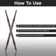 Jaquline USA Pro Stroke Eyebrow Pencil Brown 0.35 gm - Eyebrow Pencils & Enhancers