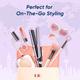 Vega Go Mini Hair Straightener for Women with Quick Heat Up, Best for Travelling (VHSH-40) 340 gm - Straighteners