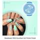 Handmade Press On Gel Nails - Holographic Sea Green 50 gm - Nail Polish