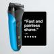 Braun Series 3 310s Wet and Dry Electric Shaver for Men and Rechargeable, Sensitve Shave for Skin Comfort Cordless 353.8 gm - Grooming Kits