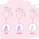 Sirona Reusable Menstrual Cup - Medium + Intimate Wash 15 ml + Menstrual Cup Wash 15 ml - Menstrual Cups