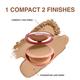 Lakme 9to5 Unreal Dual Cover Pressed Powder, 2 In 1 Compact + Foundation, 34 Almond, 9 gm - Compact Powder