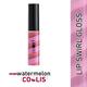 Plum Soft Swirl Lip Gloss, High-Shine Finish, Intense Pigment, 3 Shade In 1, 123 Watermelon Coulis 6 ml - Liquid Lipsticks