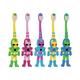 Buddsbuddy Tom Kids Toothbrush - Multi Color (Pack of 6's) - Baby Oral Care
