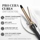 VEGA Professional Pro Cera Curls 22mm Barrel Hair Curler, (VPMCT-03) 1's - Rollers & Curlers