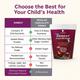 HealthBest Kidbest Protein Milk Powder - Delicious Chocolate Flavour 300 gm - Multi-Vitamins